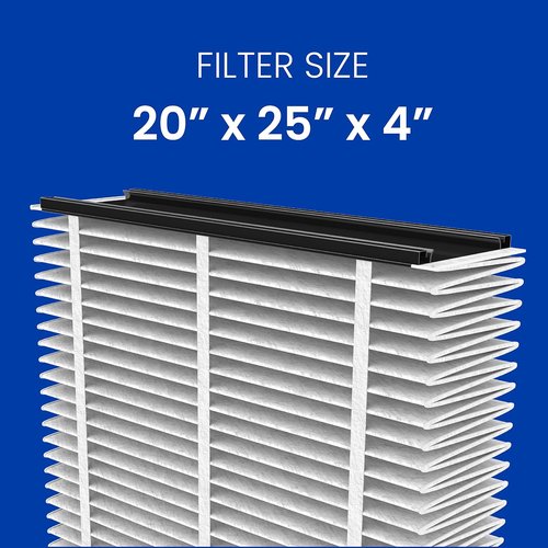 AprilAire 813 Replacement Filter - MERV 13 Air Filter for Whole House Purifier 20x25x4 (Single Pack)