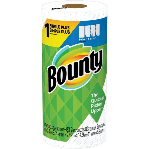 Bounty Select-A-Size Paper Towels, 1992 Count