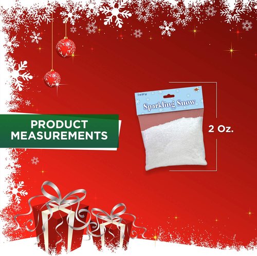 Beistle Sparkling Snow | Pack of 3 Decorative Snowflakes for Festive Decor