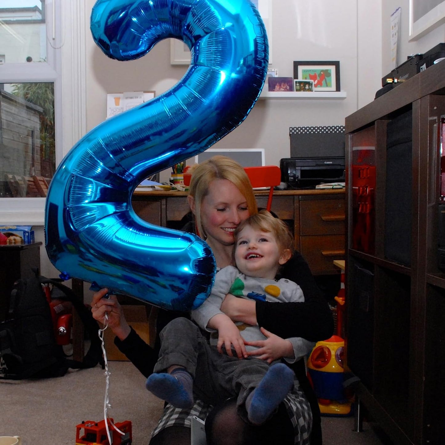 Skiennix 40 Inch Navy Blue Number Balloons - Perfect for 9th, 19th, or 90th Birthday Celebrations