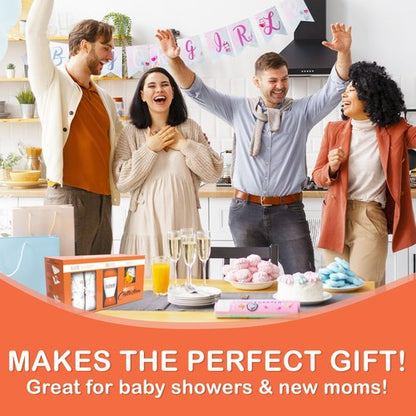 Baby Shusher Collection | Baby Shusher Sleep Sound Machine & 2 Shushie Pacifier & 2 Muslin Swaddle Blanket | Baby Registry Newborn Essentials