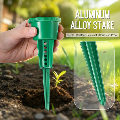 Qualirey Ant Traps - Reusable Liquid Bait Stations for Outdoor Use | Pet Safe, Multi-Surface Control