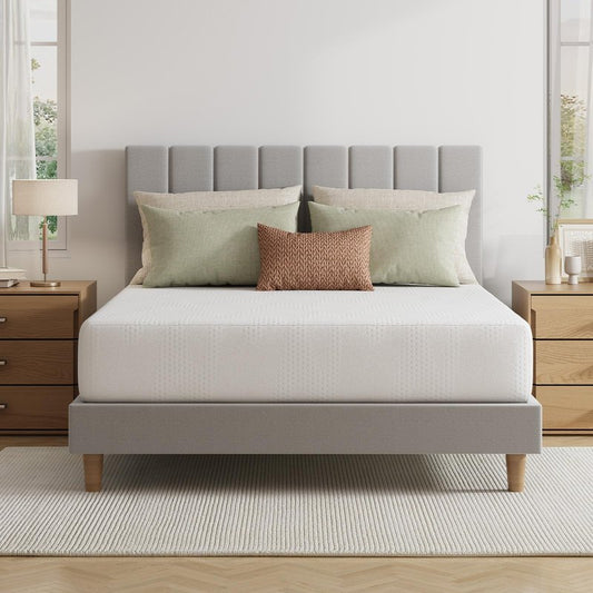 Novilla King Size Mattress in a Box, 10 Inch King Mattress, Gel Memory Foam Mattresses with Comfort Foam for Cooling Night Sleep, Comfort Support & Pressure Relief, CertiPUR-US Certified