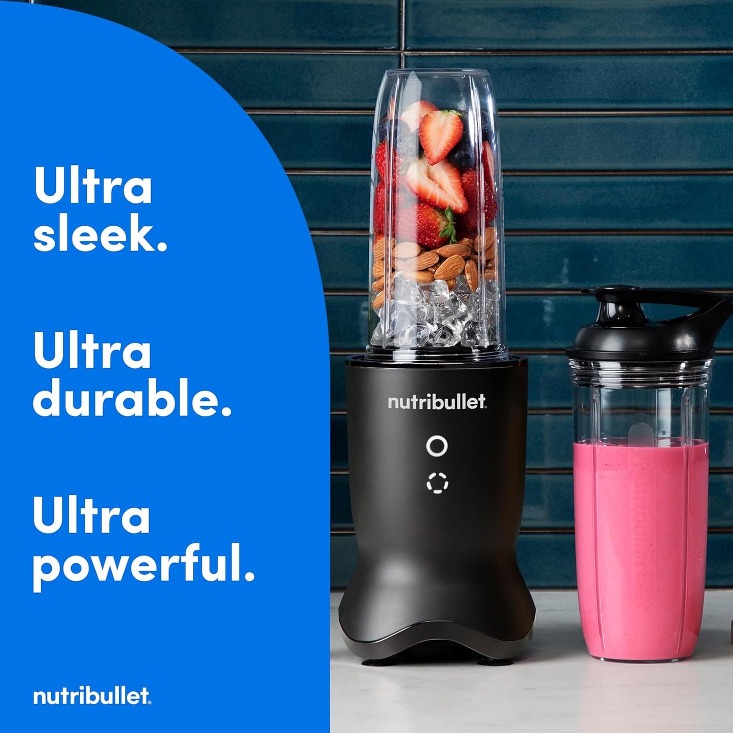 Nutribullet Ultra Personal Blender - 32 Oz Capacity in Stylish Satin Black Finish