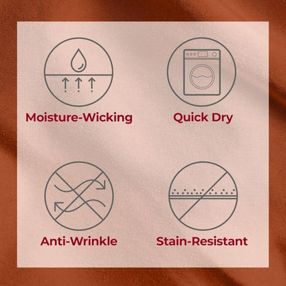 Mellanni Split King Sheets Set - 5 PC Iconic Collection Bedding - Hotel Luxury, Extra Soft, Cooling Bed Sheets - Wrinkle, Fade, Stain Resistant (Split King, Terracotta)