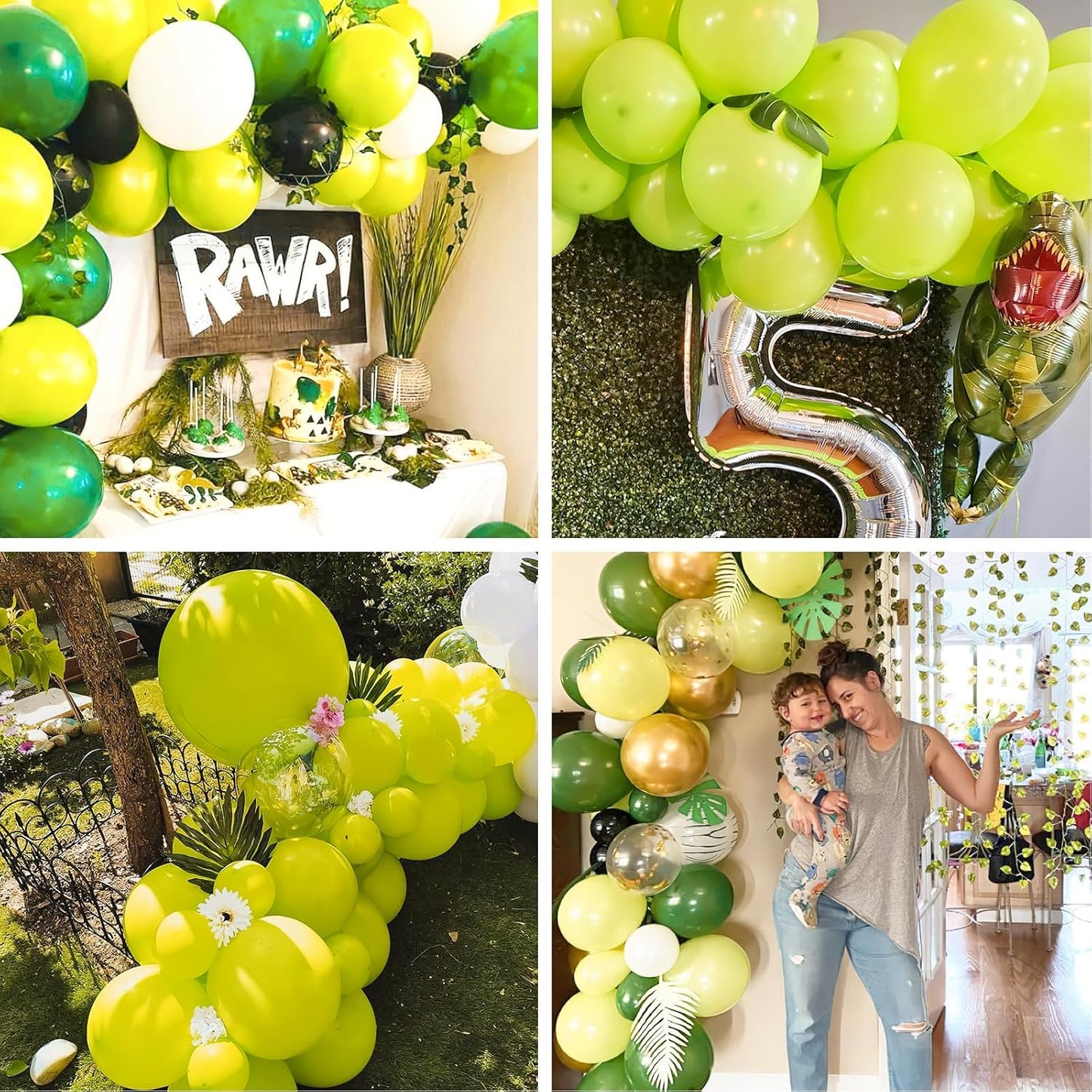 PartyWoo Lime Green Balloons - 50pcs 12 Inch Light Pastel Balloons for Graduation & Weddings