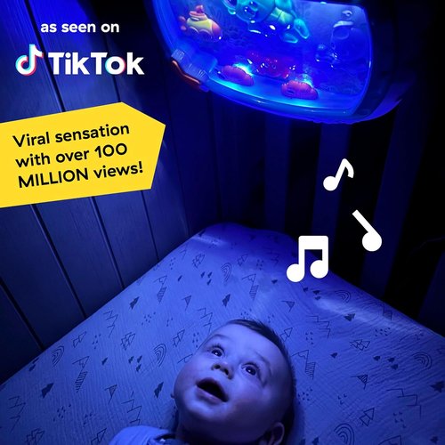 Baby Einstein Sea Dreams Soother - Musical Crib Toy & Sound Machine for Newborns and Up