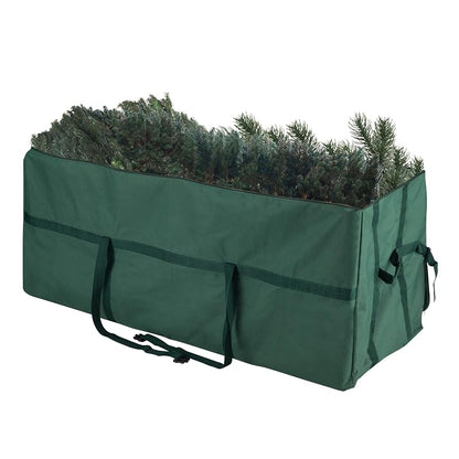 Lavish Home Elf Stor Heavy Duty Canvas Christmas Tree Storage Bag for 7.5 ft Trees