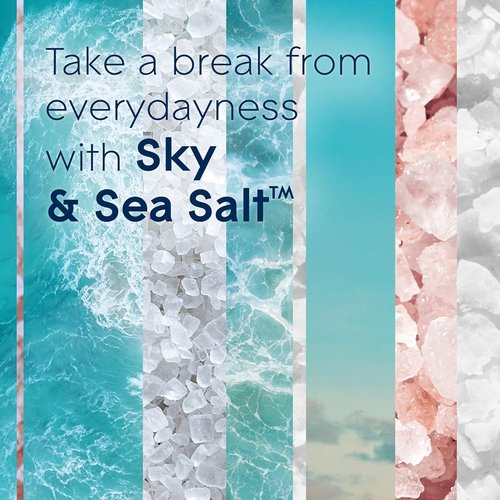 Glade PlugIns Refills Air Freshener - Scented Essential Oils for Home | Sky & Sea Salt, 3.35 Fl Oz, 5 Count