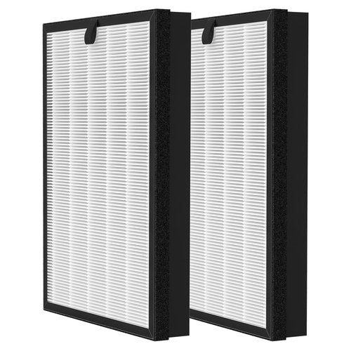 400 Air Purifier Replacement Filter Compatible with Puro 400 Air Purifier, 3-in-1 with Activated Carbon Filter Attach Pet Dander Smoke Pollen Dust, 2 Pack