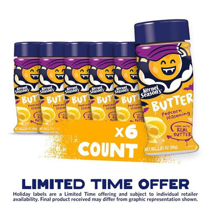 Kernel Season's Butter Popcorn Seasoning - Flavorful 2.85 Ounce Pack of 6 for Perfect Snacking