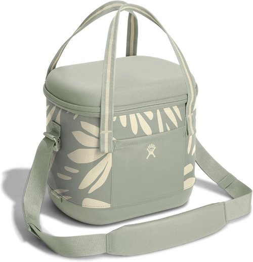 Hydro Flask Cooler Bag - Insulated Portable Soft Cooler - 12L Capacity in Botanical Bliss Agave
