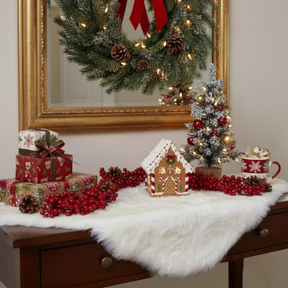 Scentsationals Wax Melt Warmer - Holiday Collection Candy House | Perfect for Fragrance Cubes & Tarts