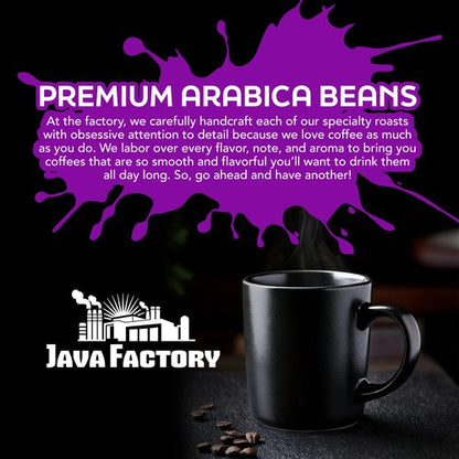 Java Factory Flavored Coffee Pods, Assorted Sampler, Variety Pack, Compatible with K Cup Brewers Including 2.0, 40 Count