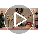 10 Ft Christmas Garland with Lights Pine Cones Berries & Bells Indoor Decor