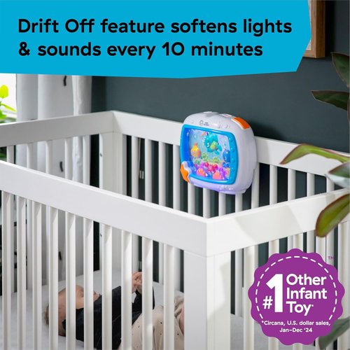 Baby Einstein Sea Dreams Soother - Musical Crib Toy & Sound Machine for Newborns and Up