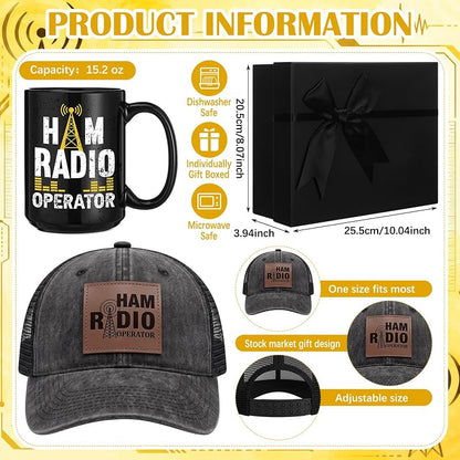 Berlune 9 Pcs Ham Radio Gifts Set for Men – Variation: Ham Radio