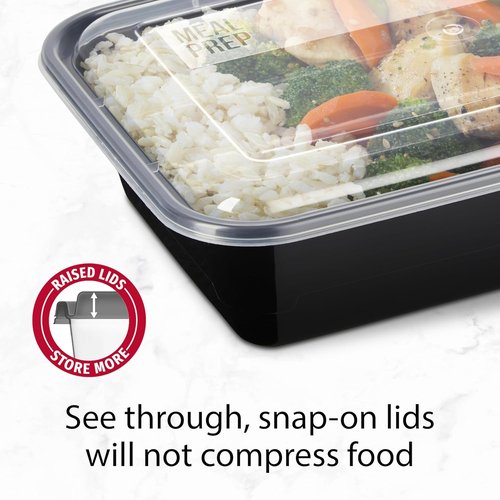 GoodCook Meal Prep Containers - Durable & Versatile | Ideal for Meal Planning & Storage