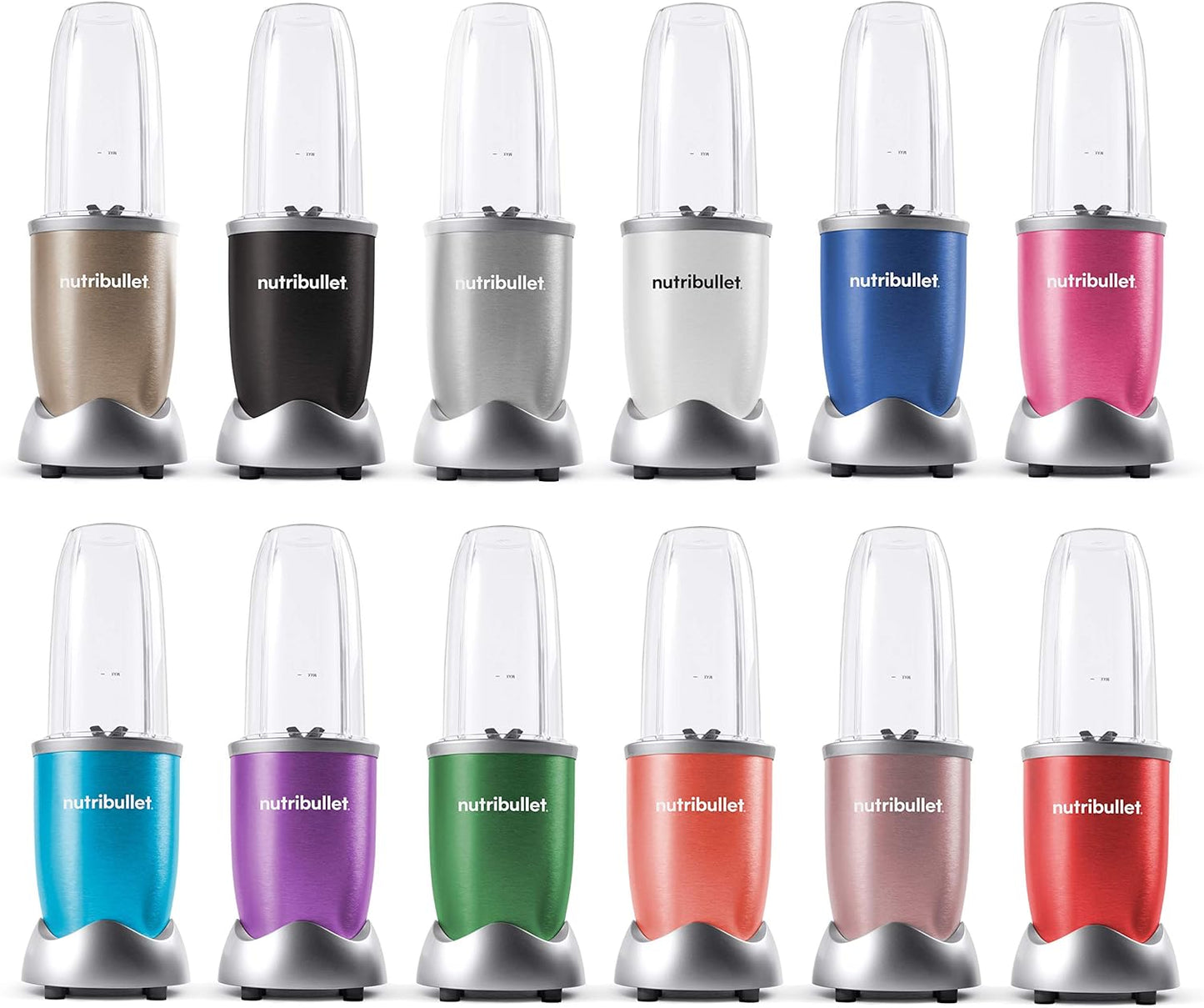 Nutribullet Pro 900 Watt Personal Blender - 13-Piece High-Speed Mixer System in Champagne