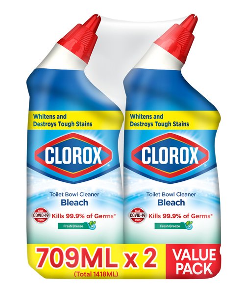Clorox Toilet Bowl Cleaner, Fresh Scent, 24 Fluid Ounces