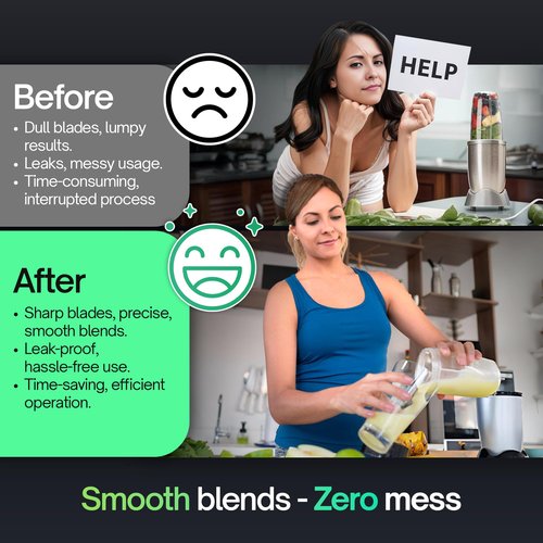 3 Pack Replacement Nutribullet Rubber Seal with 3 Pack Nutribullet Blade 900w /600 for Nutribullet Blades Replacement Nutribullet Blender Blade Replacement Nutribullet Blender Parts