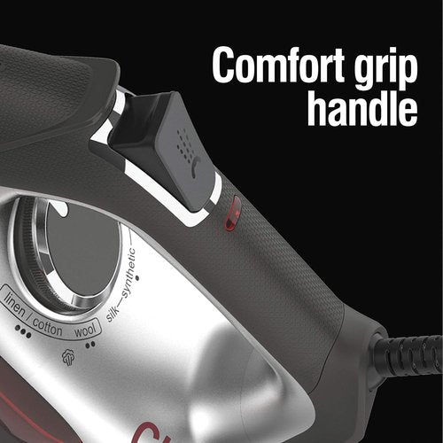 CHI 2-in-1 Steam Iron & Vertical Garment Steamer - Targeted SteamShot, Titanium Soleplate, 1200W, 10' Cord