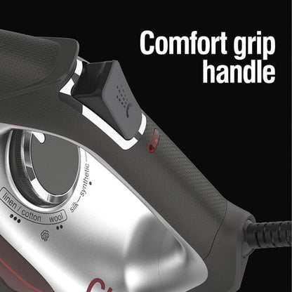 CHI 2-in-1 Steam Iron & Vertical Garment Steamer - Targeted SteamShot, Titanium Soleplate, 1200W, 10' Cord