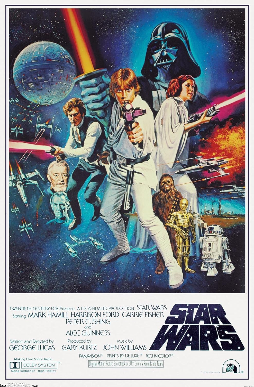 Trends International Star Wars IV Wall Poster - Collector's Edition 24" x 36" for Bedroom Decor