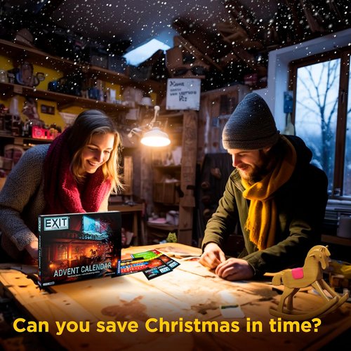 EXIT: The Game - Silent Storm Advent Calendar | Family Cooperative Puzzle Escape Room