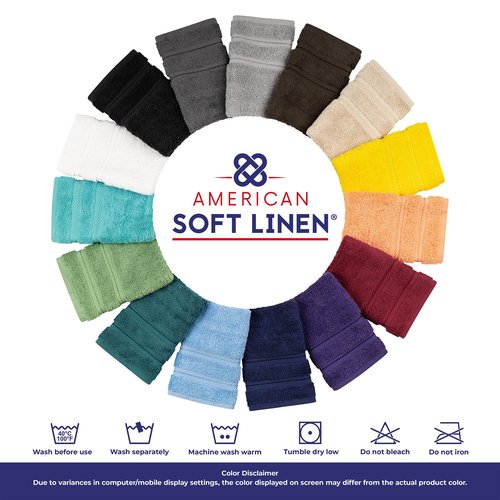 American Soft Linen 35x70 Jumbo Large Bath Towel, 600 GSM 100% Cotton Turkish Bath Sheet, Oversized Luxury Bath Towel for Bathroom Beach and Pool, White