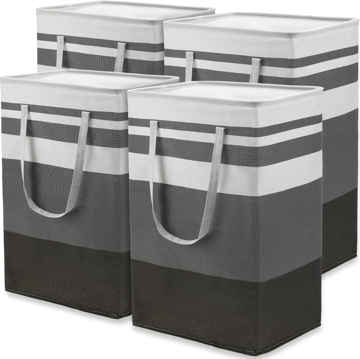 Skiennix 75L Large Laundry Basket - Waterproof Collapsible Hamper with Extended Handles | Ideal for Bedroom, Bathroom, and Dorm Use