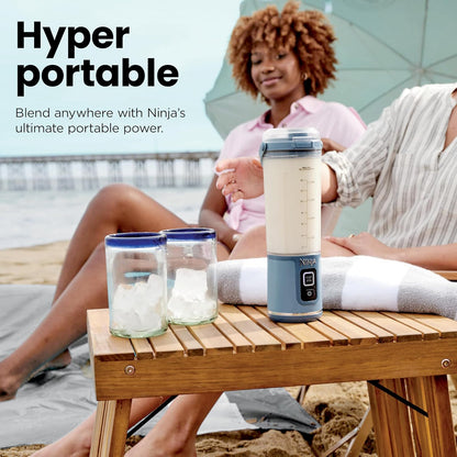 Ninja Blast Portable Blender - Cordless 18oz Personal Blender for Smoothies & Shakes | BPA-Free, USB-C Rechargeable, Lavender