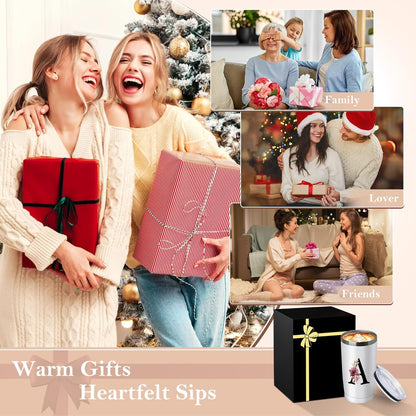 Skiennix 20 Oz Insulated Coffee Cup - Travel Tumbler with Lid | Perfect Gift for Women & Friends