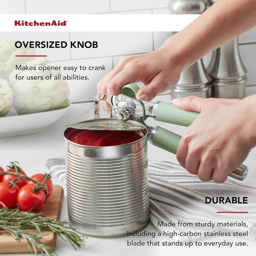 KitchenAid Multifunction Can Opener - 8.36-Inch Bottle Opener in Pistachio Color