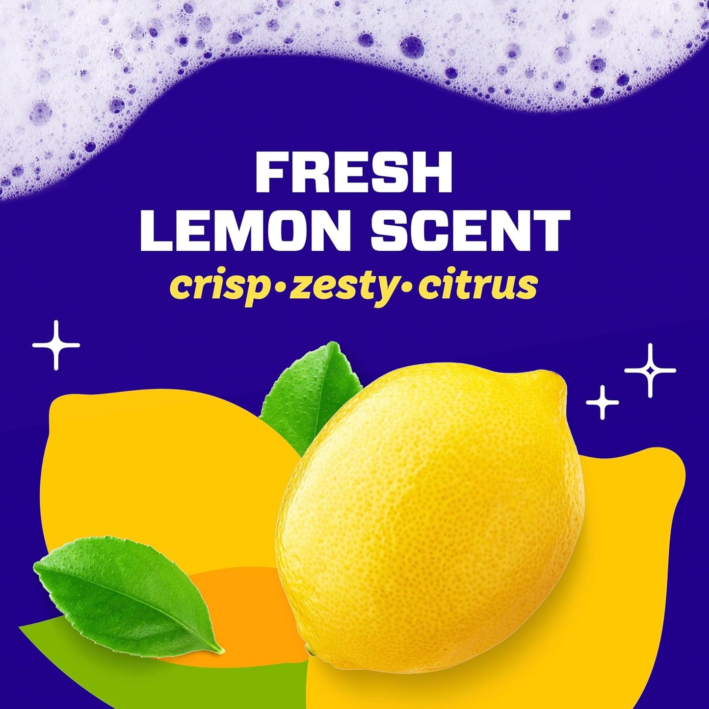 Mr. Clean Magic Eraser Sponge - Powerful Soap Scum Remover for Bathroom & Shower | 6 Count with Lemon Scent