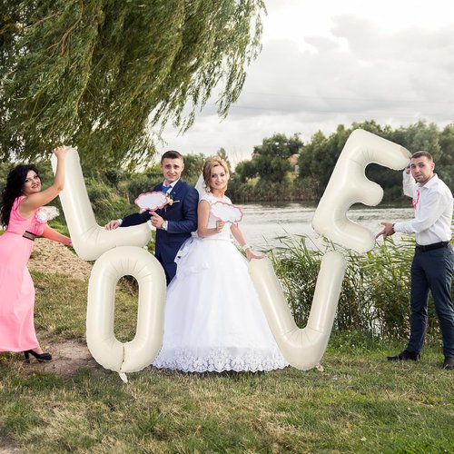 Giant Alphabet X Foil Balloons - Cream Ivory White 40 Inch Mylar Letter for Birthday & Baby Shower Decor