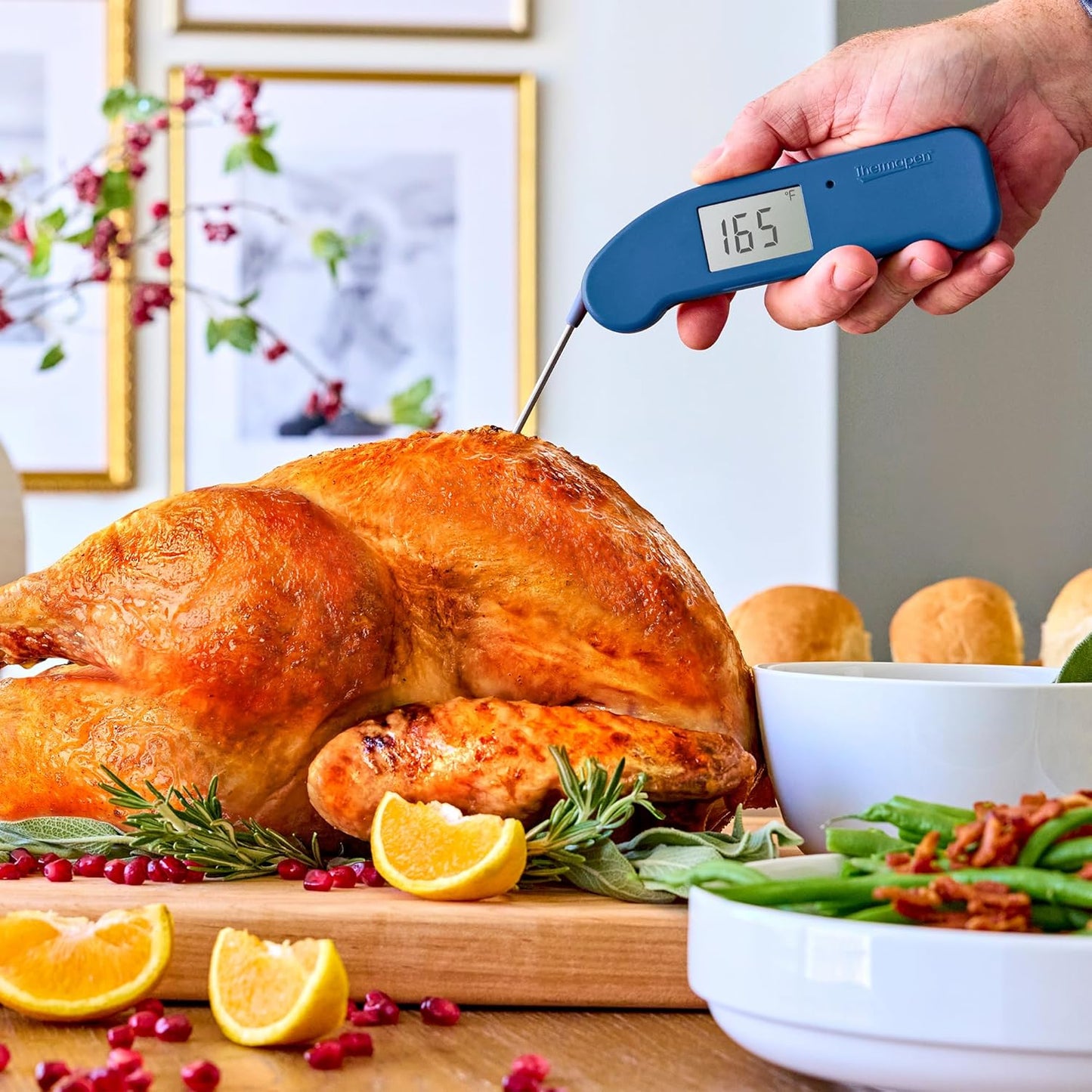 ThermoWorks Thermapen ONE Instant-Read Thermometer - Cayenne Pepper Red, No. 1 Recommended