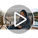 Grey Waterproof Hooded Blanket Poncho for Outdoor Warm Wearable Cape