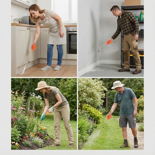 Diatomaceous Earth Bulb Duster - Large Powder Applicator for Easy Application | Orange