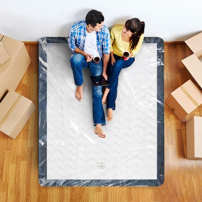 Utopia Home Queen Size Mattress Bag for Moving, 4 Mil Heavy Duty Plastic Storage Bag, Mattress Encasement Cover Fits Mattresses up to 14 Inches
