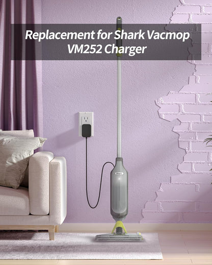 Shark VM252 Cordless Hard Floor Vacuum Mop Charger - Magnetic Design for Easy Use