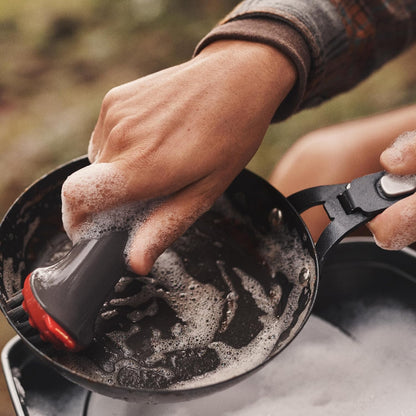 OXO Heavy Duty Outdoor Brush - Durable Design with Protective Cover | Perfect for Cleaning