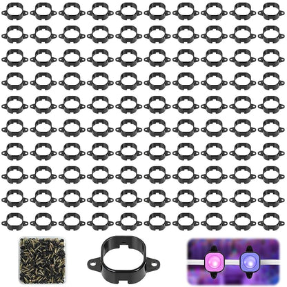 65-Pack Govee Pro Outdoor Light Bracket Clips with Screws - PRERUICHI Mounting Hardware for H706/H806