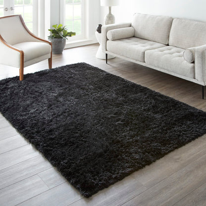 Ophanie 7x9 Black Rugs for Living Room, LargeFluffy Shag Fuzzy Plush Soft Living Room Area Rugs, Floor Shaggy Carpets for Bedroom, Carpet for Kids Boys Girls Dorm Nursery Home Decor Aesthetic