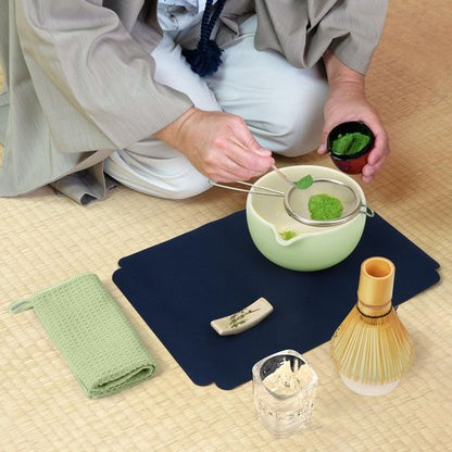 Joiish 10-Pcs Matcha Kit Set, Whisk and Bowl with Spout & Measuring Spoon, Japanese Tea Making Tools