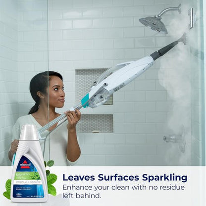 BISSELL Eucalyptus Mint Demineralized Steam Mop Water - 32 Ounces | Pure Cleaning Power