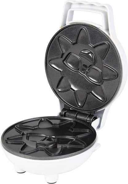 Rise & Shine Mini Sun Waffle Maker - Non-Stick Electric Iron for Personal-Sized 4" Sunshine Waffles | Perfect Easter Basket Gift