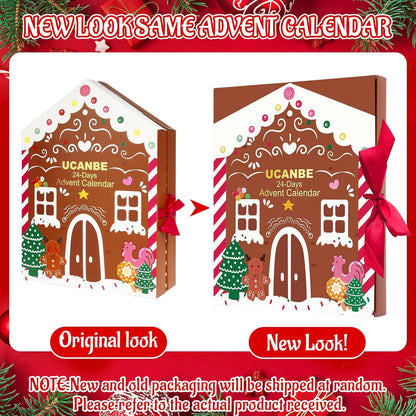 UCANBE Makeup Advent Calendar 2025 - 24 Days of Christmas Gift Sets for Women & Teens | Full Makeup Kits