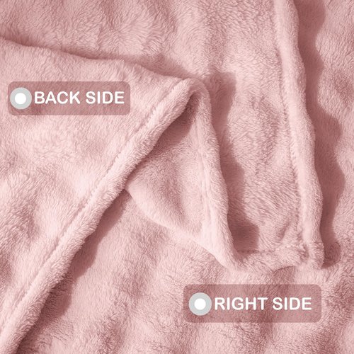 Yagle Mate Fleece Baby Blanket for Girls 3D Bubble Design, Warm Cozy and Fluffy Infant Newborn Toddler Small Receiving Blankets for Crib Stroller, 30x40 Inches, Pink