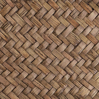 Sumnacon Seagrass Tissue Box Cover - Rustic Woven Design for Bathroom, Living Room, Office | Coffee Color
